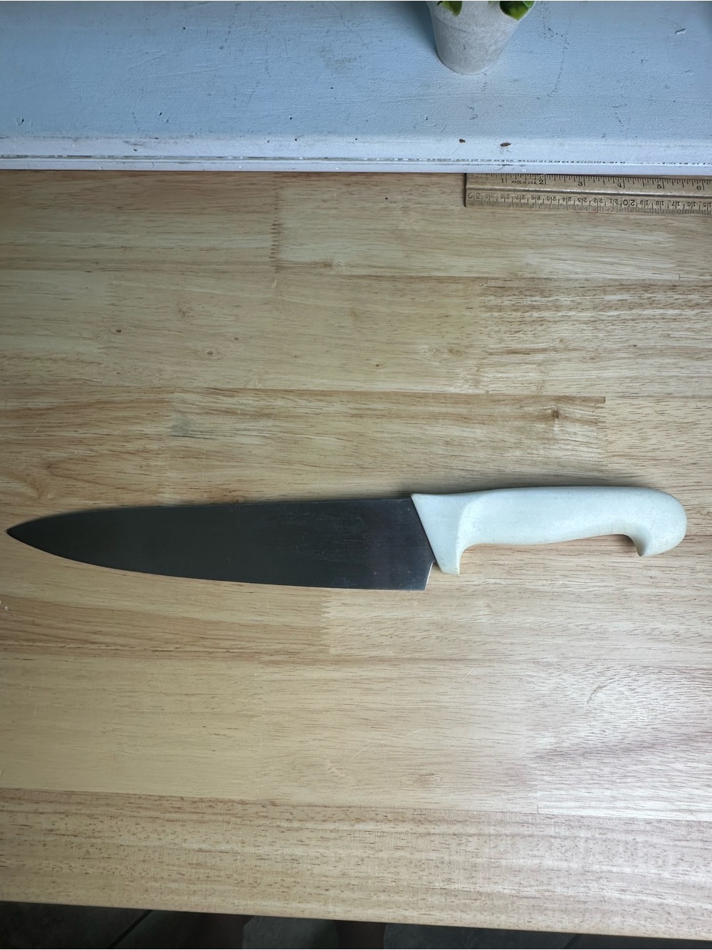 Rare serco Professional Chef Knife 15.5” Japan White Ergonomic Handle